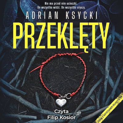 Przeklęty – okładka audiobooka, autor Adrian Ksycki
