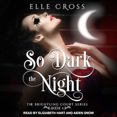 So Dark the Night – omslag til lydbogen af Elle Cross