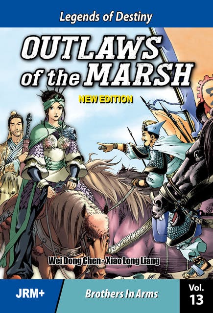 Outlaws of the Marsh, new edition Vol. 13: Brothers in Arms – omslag til lydbogen af Weidong Chen