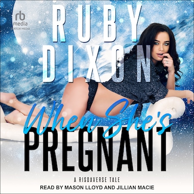 When She's Pregnant – omslag til lydbogen af Ruby Dixon