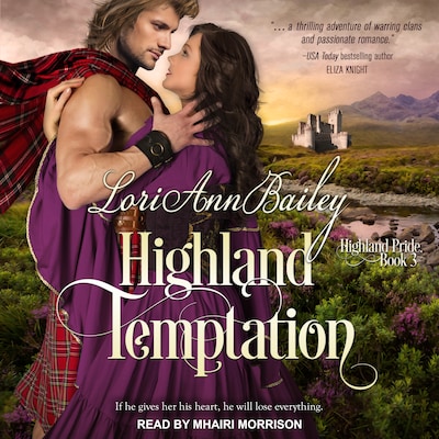 Highland Temptation – omslag til lydbogen af Lori Ann Bailey