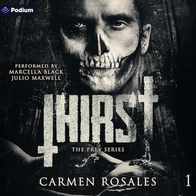 Thirst – omslag til lydbogen af Carmen Rosales