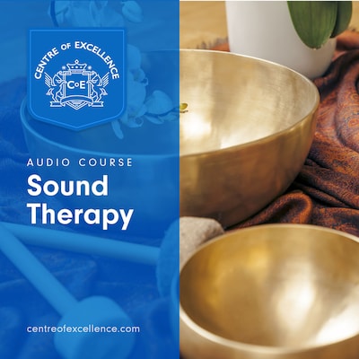 Sound Therapy – omslag til lydbogen af Centre of Excellence