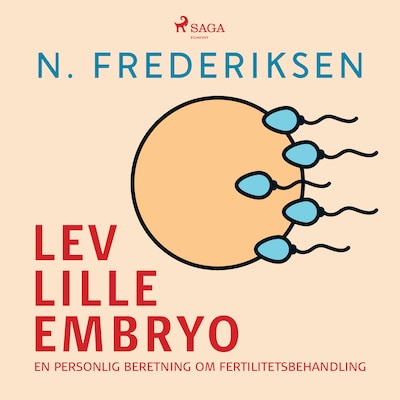 Lev lille embryo – omslag til lydbogen af N. Frederiksen