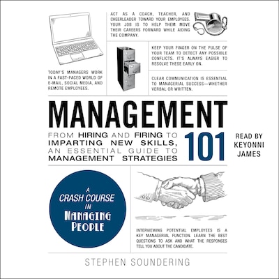 Management 101 – omslag til lydbogen af Stephen Soundering