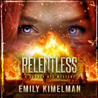 Relentless – omslag till ljudboken av Emily Kimelman