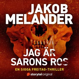 Jag är Sarons ros – omslag till ljudboken av Jakob Melander