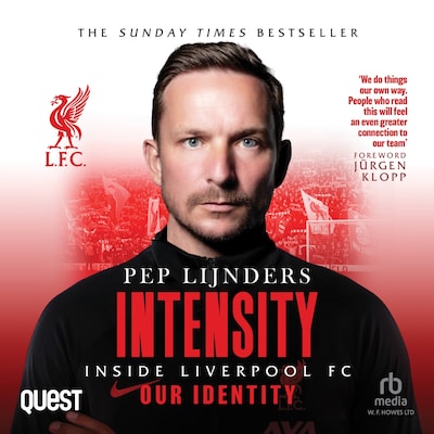 Intensity – omslag til lydbogen af Pep Lijnders, James Carroll