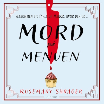 Mord på menuen – omslag til lydbogen af Rosemary Shrager
