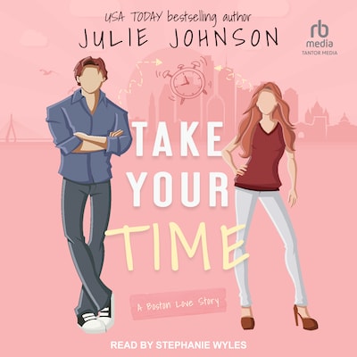 Take Your Time – omslag til lydbogen af Julie Johnson