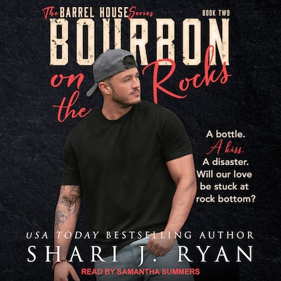 Bourbon on the Rocks – omslag til lydbogen af Shari J. Ryan