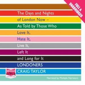 Londoners – okładka audiobooka, autor Craig Taylor