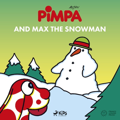 Pimpa and Max the snowman