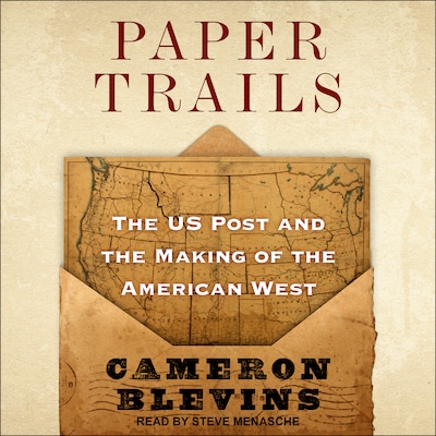 Paper Trails – omslag til lydbogen af Cameron Blevins