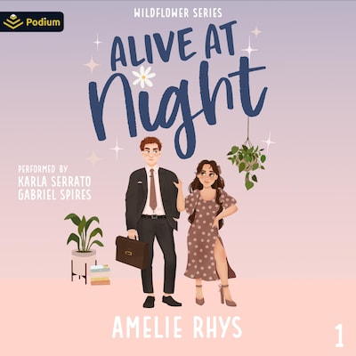 Alive at Night – omslag til lydbogen af Amelie Rhys