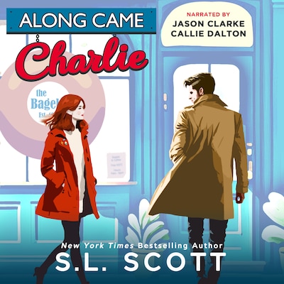 Along Came Charlie – omslag til lydbogen af S.L. Scott