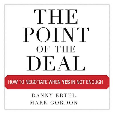 The Point of the Deal – omslag til lydbogen af Danny Ertel, Mark Gordon