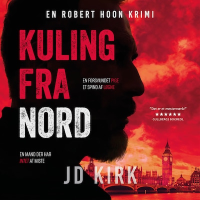 Kuling fra nord – omslag til lydbogen af J.D. Kirk