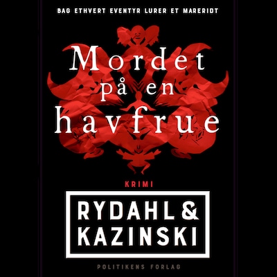 Mordet på en havfrue – omslag til lydbogen af Thomas Rydahl, A.J. Kazinski