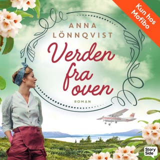 Verden fra oven – omslag til lydbogen af Anna Lönnqvist