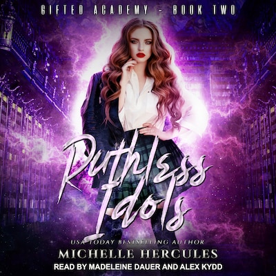 Ruthless Idols – omslag til lydbogen af Michelle Hercules