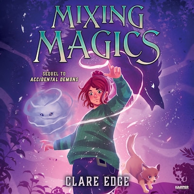 Mixing Magics – omslag til lydbogen af Clare Edge