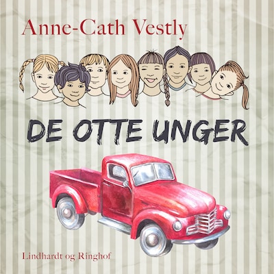 De otte unger – omslag til lydbogen af Anne-Cath Vestly
