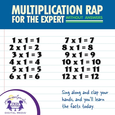 Multiplication Rap For The Expert Without Answers