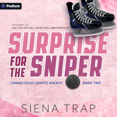 Surprise for the Sniper – omslag til lydbogen af Siena Trap