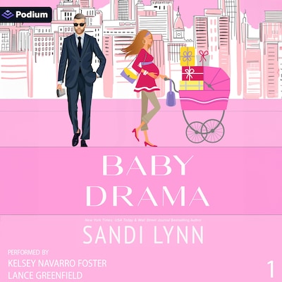 Baby Drama – omslag til lydbogen af Sandi Lynn