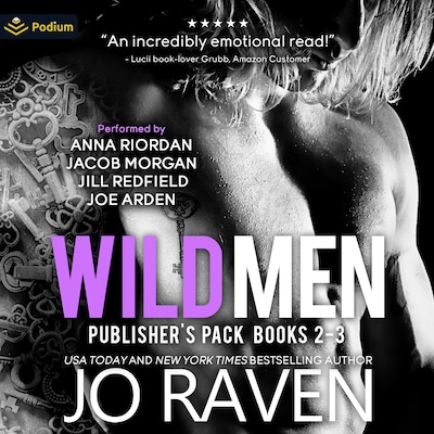 Wild Men – omslag til lydbogen af Jo Raven