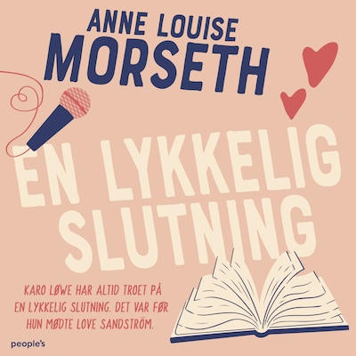 En lykkelig slutning – omslag til lydbogen af Anne Louise Morseth