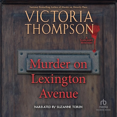Murder on Lexington Avenue – omslag til lydbogen af Victoria Thompson