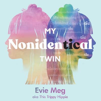 My Nonidentical Twin – omslag til lydbogen af Evie Meg