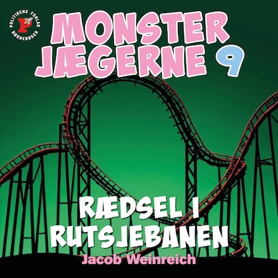 Rædsel i rutsjebanen – omslag til lydbogen af Jacob Weinreich