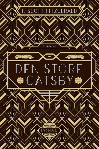 Den store Gatsby – omslag til lydbogen af F. Scott Fitzgerald