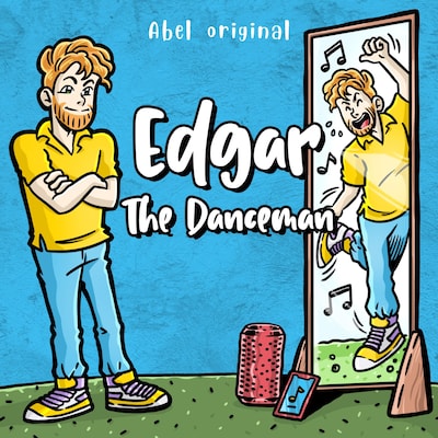 Edgar the Danceman – omslag til lydbogen af Abel Studios