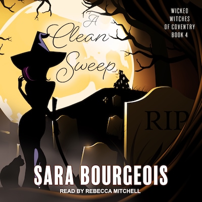 A Clean Sweep – omslag til lydbogen af Sara Bourgeois