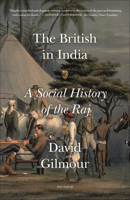 The British in India: A Social History of the Raj – omslag til lydbogen af David Gilmour
