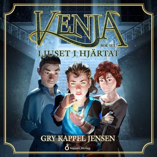 Venja - Ljuset i hjärtat – omslag till ljudboken av Gry Kappel Jensen