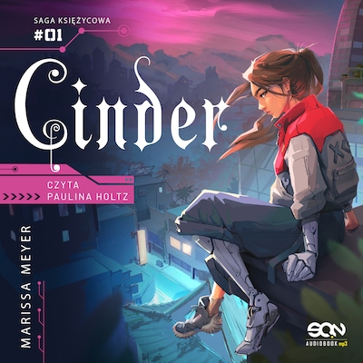 Cinder – okładka audiobooka, autor Marissa Meyer