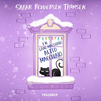 Natteravn #3: En gang macchiato, altid macchiato – omslag til lydbogen af Sarah Feddersen Thomsen