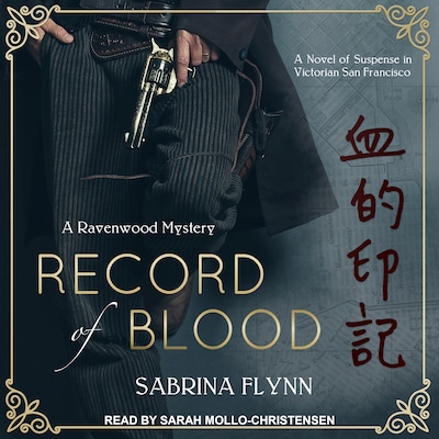 Record of Blood – omslag til lydbogen af Sabrina Flynn