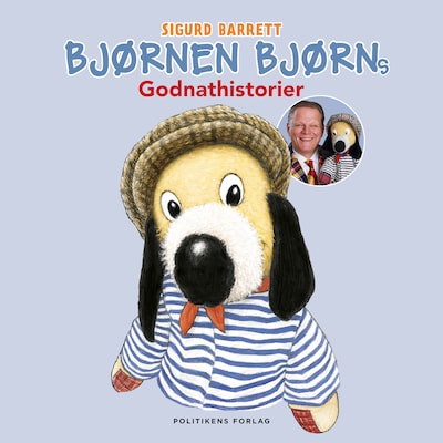 Bjørnen Bjørns Godnathistorier – omslag til lydbogen af Sigurd Barrett
