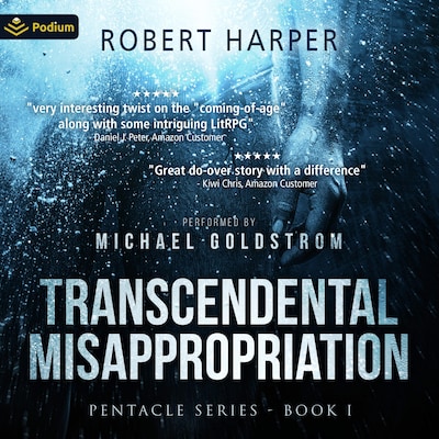 Arcane Transmogrification – omslag til lydbogen af Robert Harper
