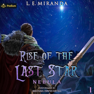 Nebula – omslag til lydbogen af L.E. Miranda