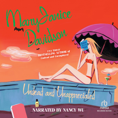 Undead and Unappreciated – omslag til lydbogen af MaryJanice Davidson