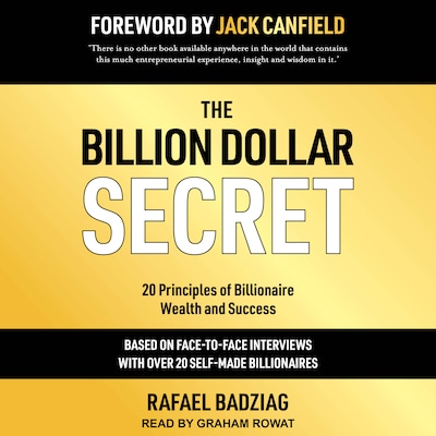 The Billion Dollar Secret – omslag til lydbogen af Rafael Badziag