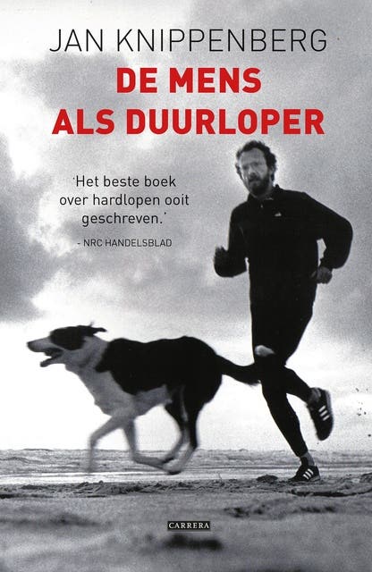 De mens als duurloper – omslag van het luisterboek van Jan Knippenberg