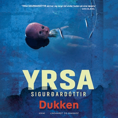 Dukken – omslag til lydbogen af Yrsa Sigurðardóttir